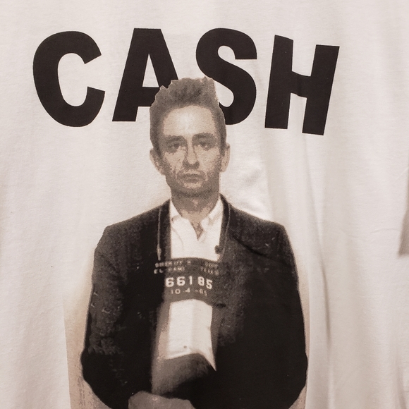 Johnny Cash NWOT mugshot graphic t-shirt - Picture 8 of 9